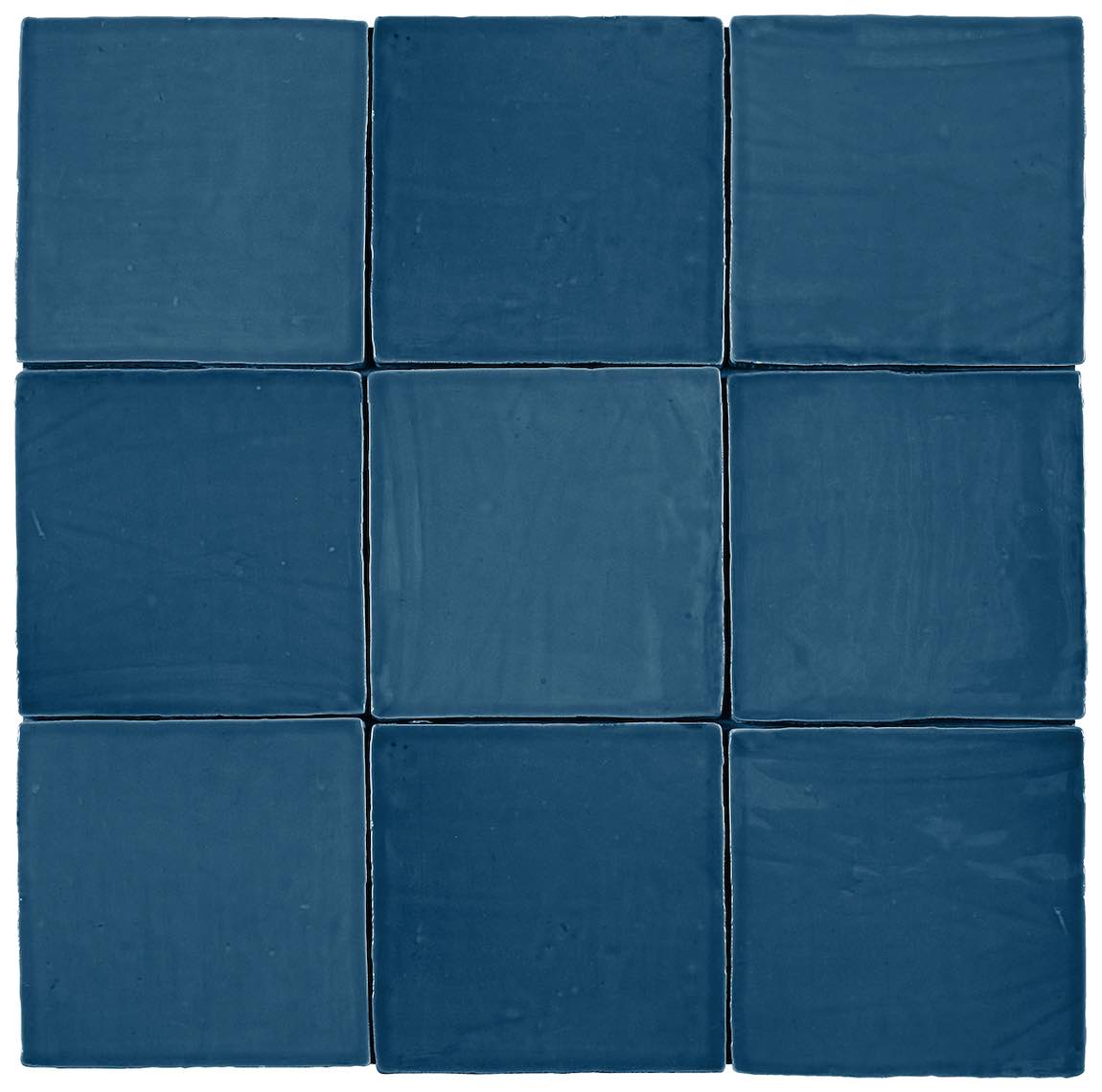 Coastal Blue 5x5 Glazed Ceramic Tile