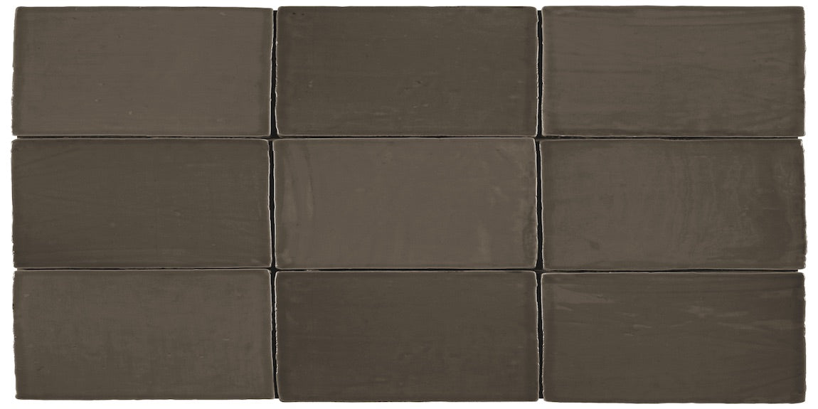 Coastal Bronze 2.5x5 Ceramic Subway Tile