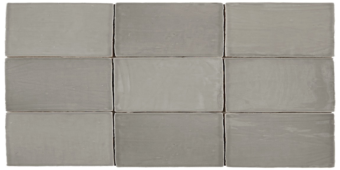 Coastal Grey 2.5x5 Ceramic Subway Tile