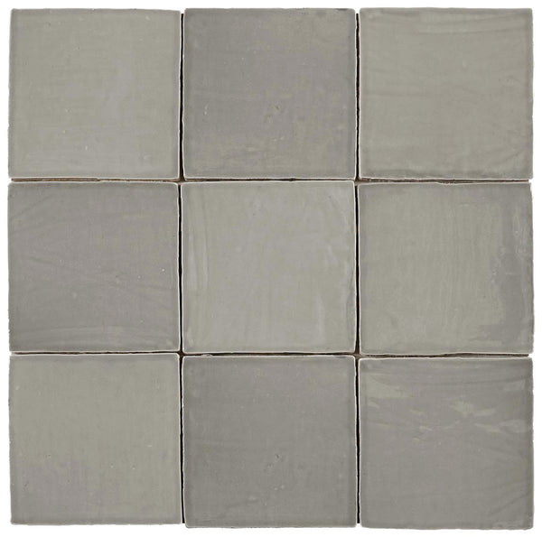 Coastal White 5x5 Glazed Ceramic Tile