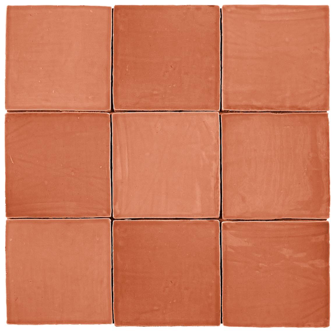 Coastal Rose 5x5 Glazed Ceramic Tile