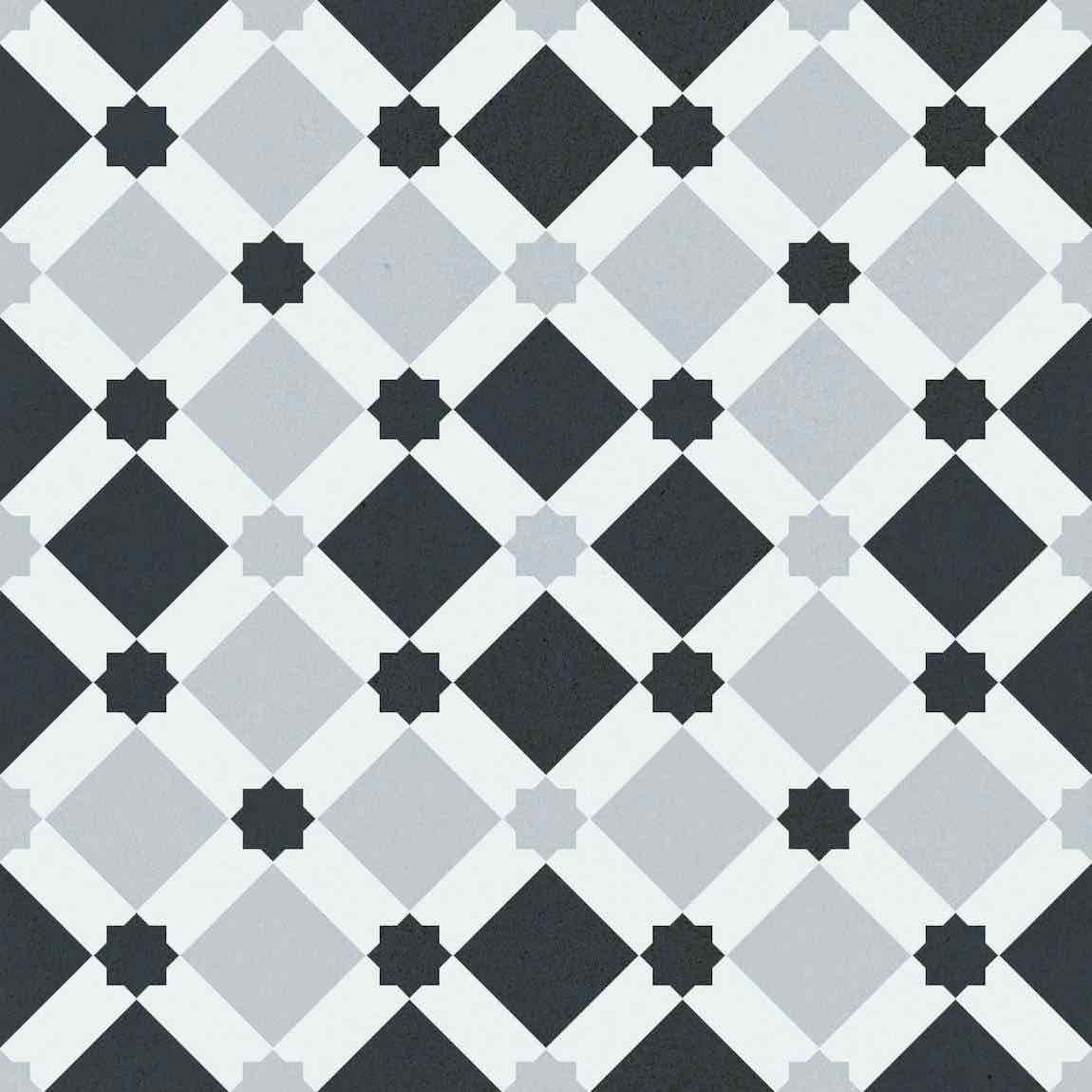 Patterned Porcelain Tile Dusk 8x8