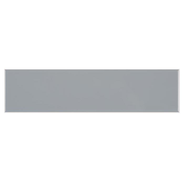 Elegance Silver Glossy Wall Tile 4x16