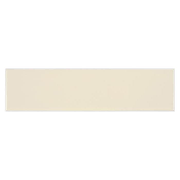 Elegance Creme Glossy Wall Tile 4x16