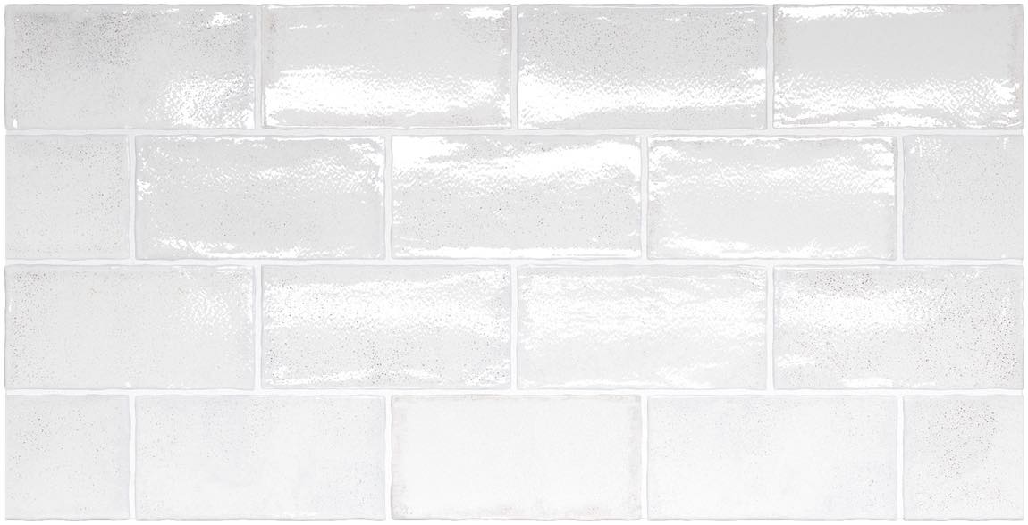 Farmhouse Subway Tile 3x6 White for kitchen and bathroom