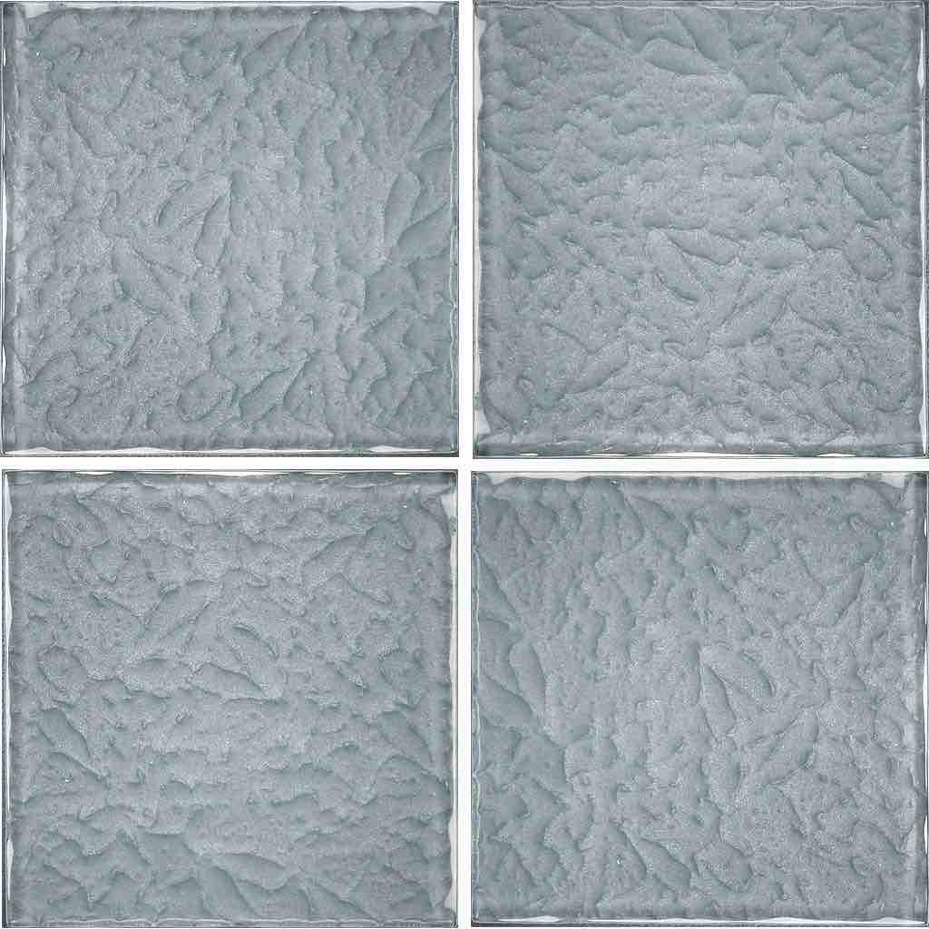 Surfaced Glass Tile Grey 6x6