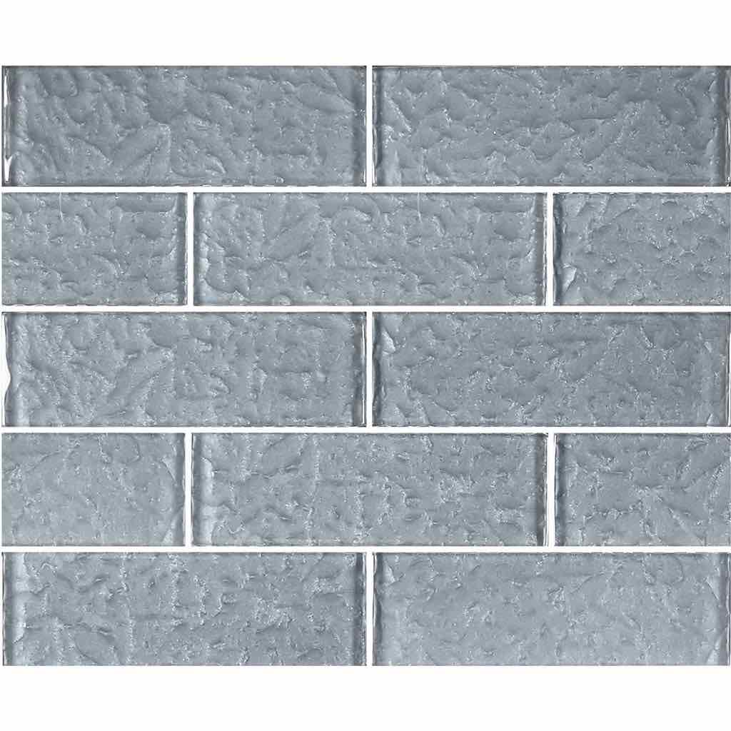 Surfaced Glass Tile Grey 2x6