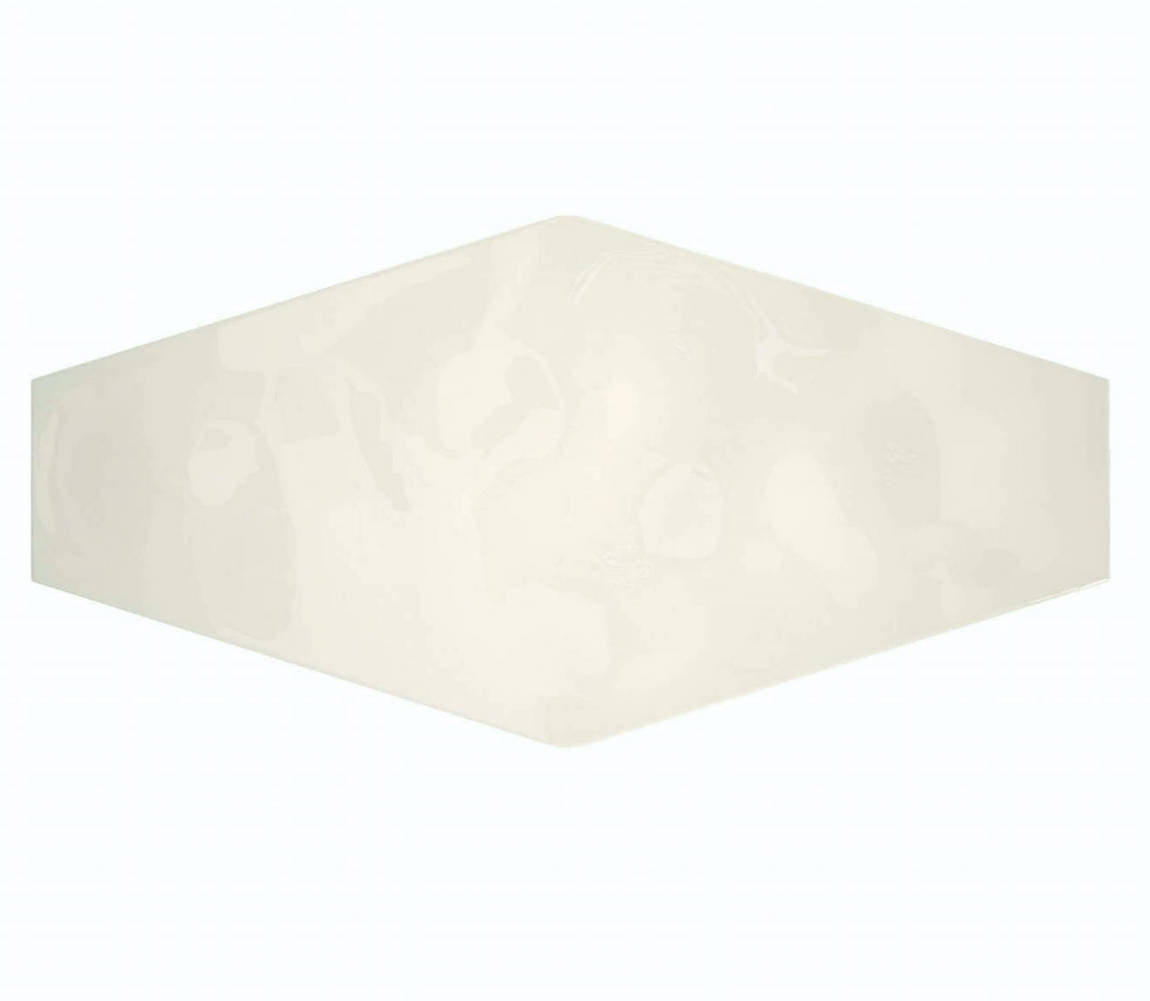 Hexagon Tile Glossy Ivory 4x8 Long