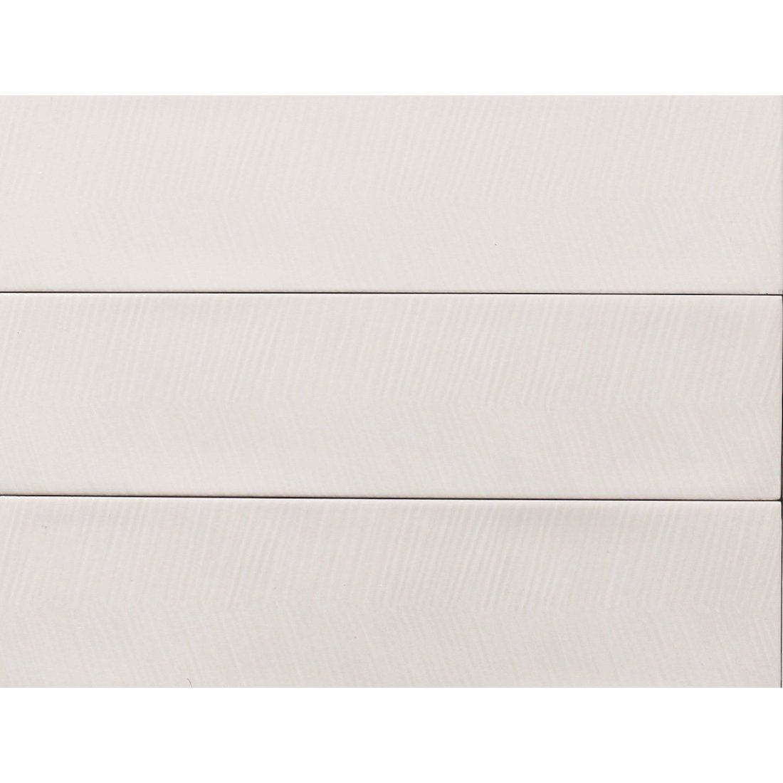 Alabaster Ceramic Subway Tile Deco 3x12