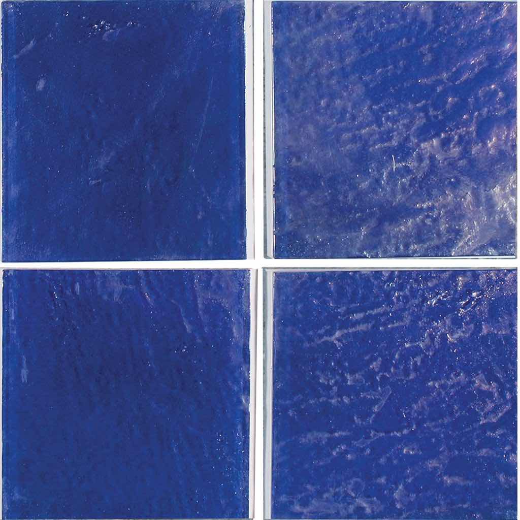 Iridescent Glass Tile Veranda Cobalt 6x6