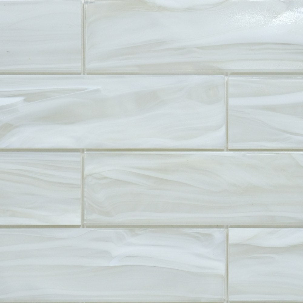 Liquified Glass Subway Tile Cloud 3x12