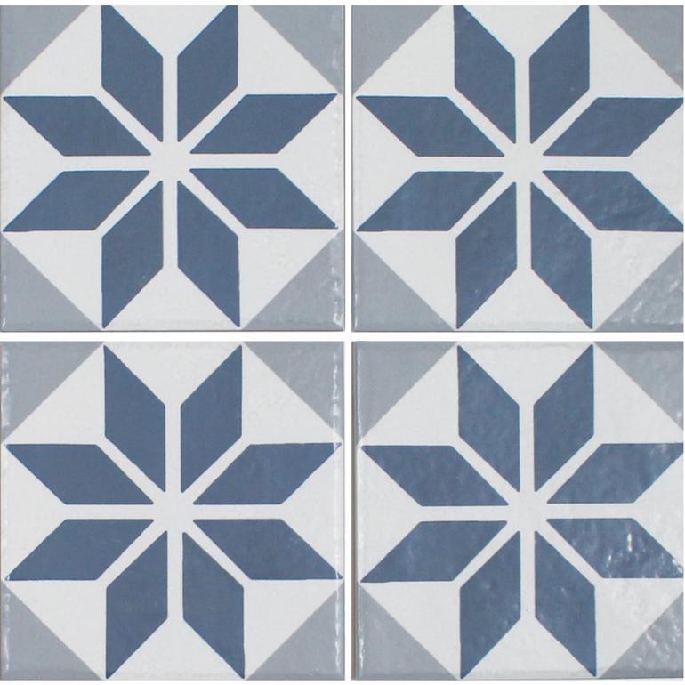 Miami Patterns Brickell Porcelain Pool Tile 6x6