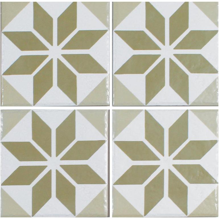 Miami Patterns Grove Porcelain Pool Tile 6x6