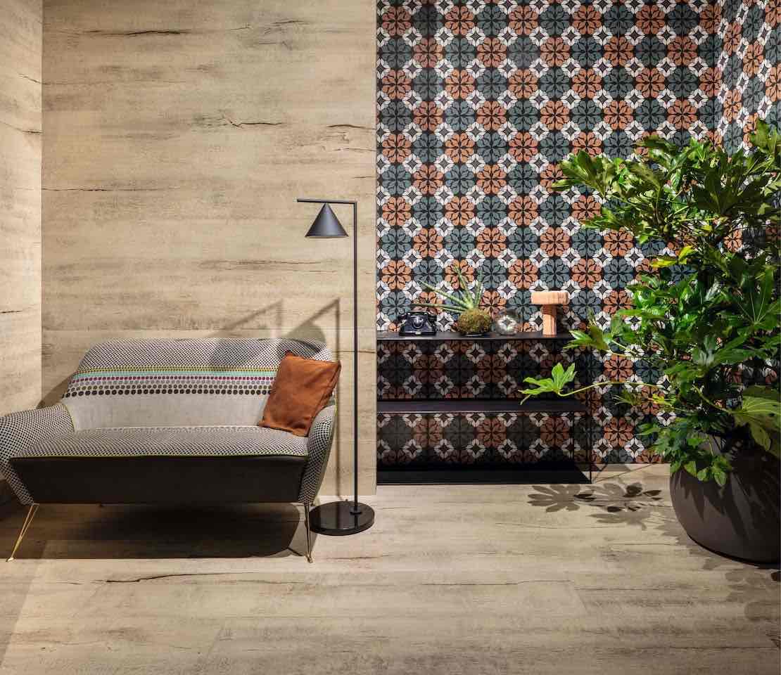 Modern Patterned Porcelain Tile Early Fall 8x8