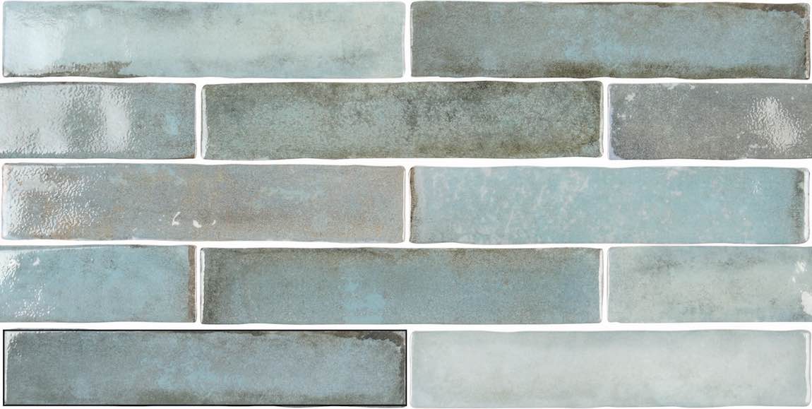 Southern Subway Tile 2x10 Pale Green