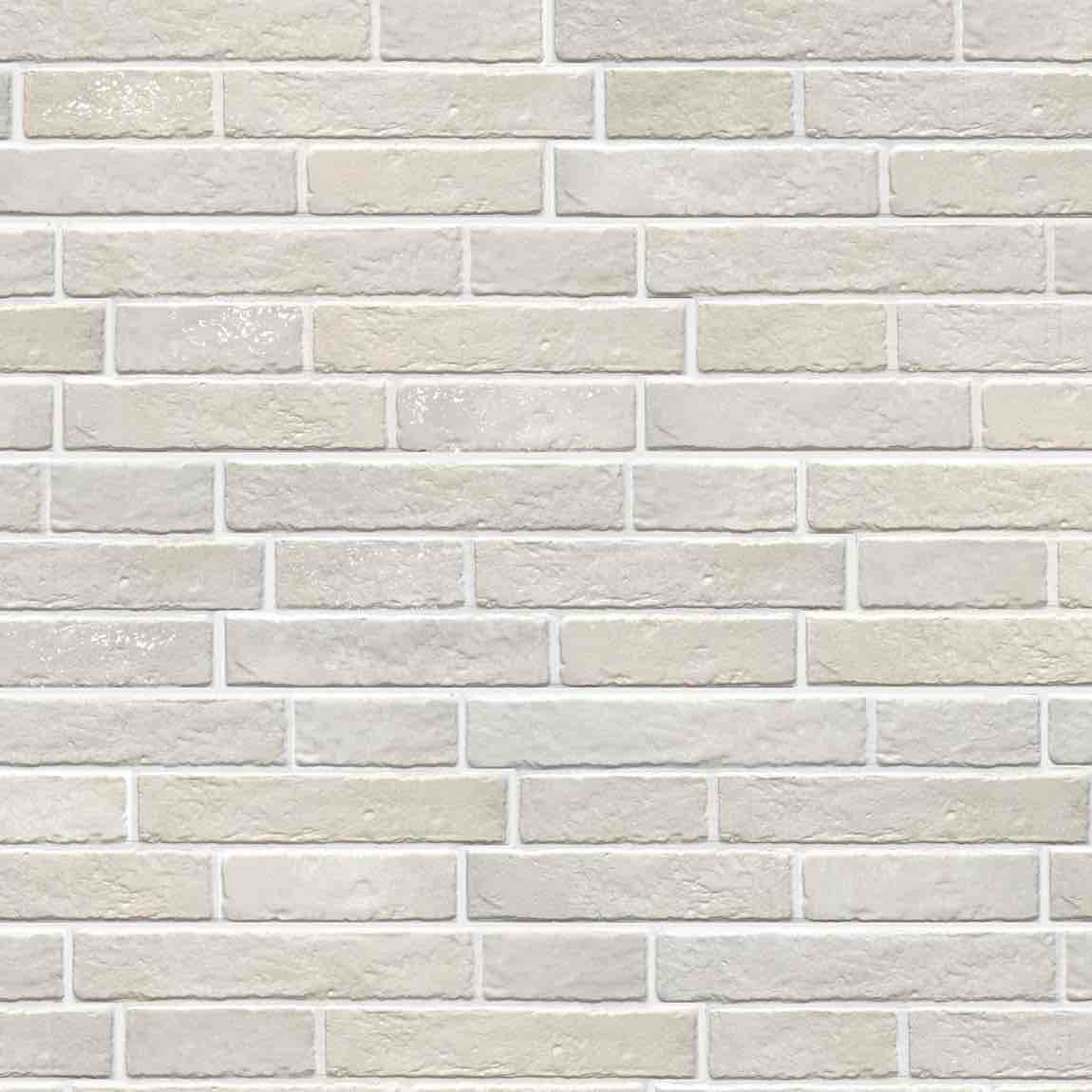 Urban Brick Porcelain Tile Vanilla 6x15